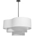 Dainolite Canada - Four Light Pendant - Rory - White- Union Lighting Luminaires Decor