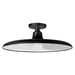 Dainolite Canada - One Light Semi-Flush Mount - Quentin - Matte Black- Union Lighting Luminaires Decor