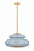Mitzi Canada - One Light Pendant - Pia - Aged Brass- Union Lighting Luminaires Decor