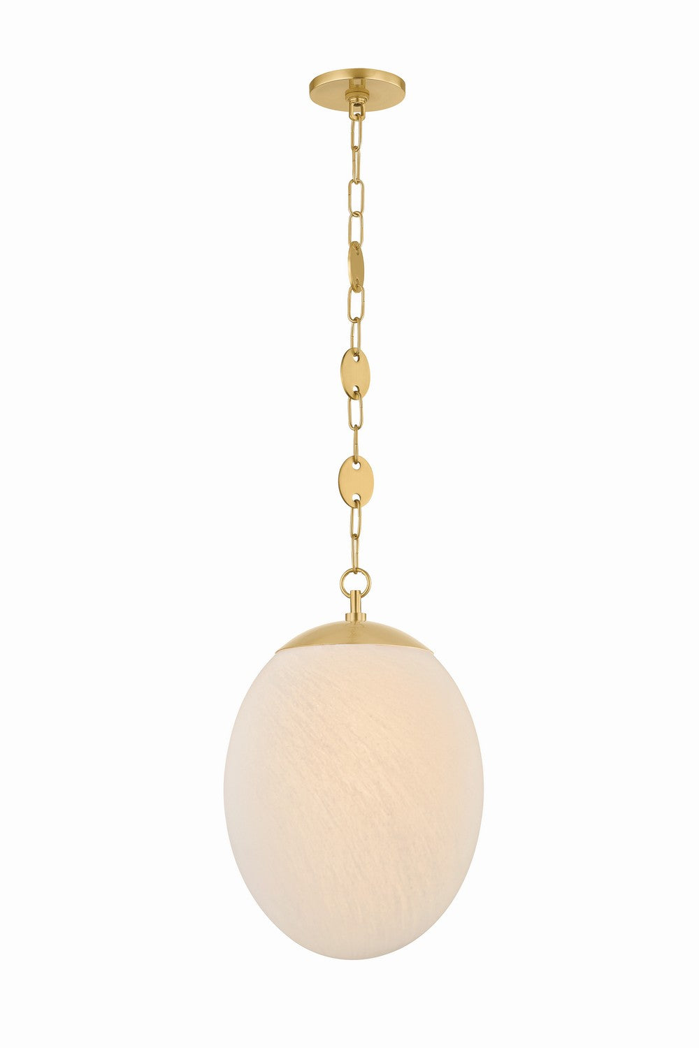 Mitzi Canada - One Light Pendant - Nell - Aged Brass- Union Lighting Luminaires Decor