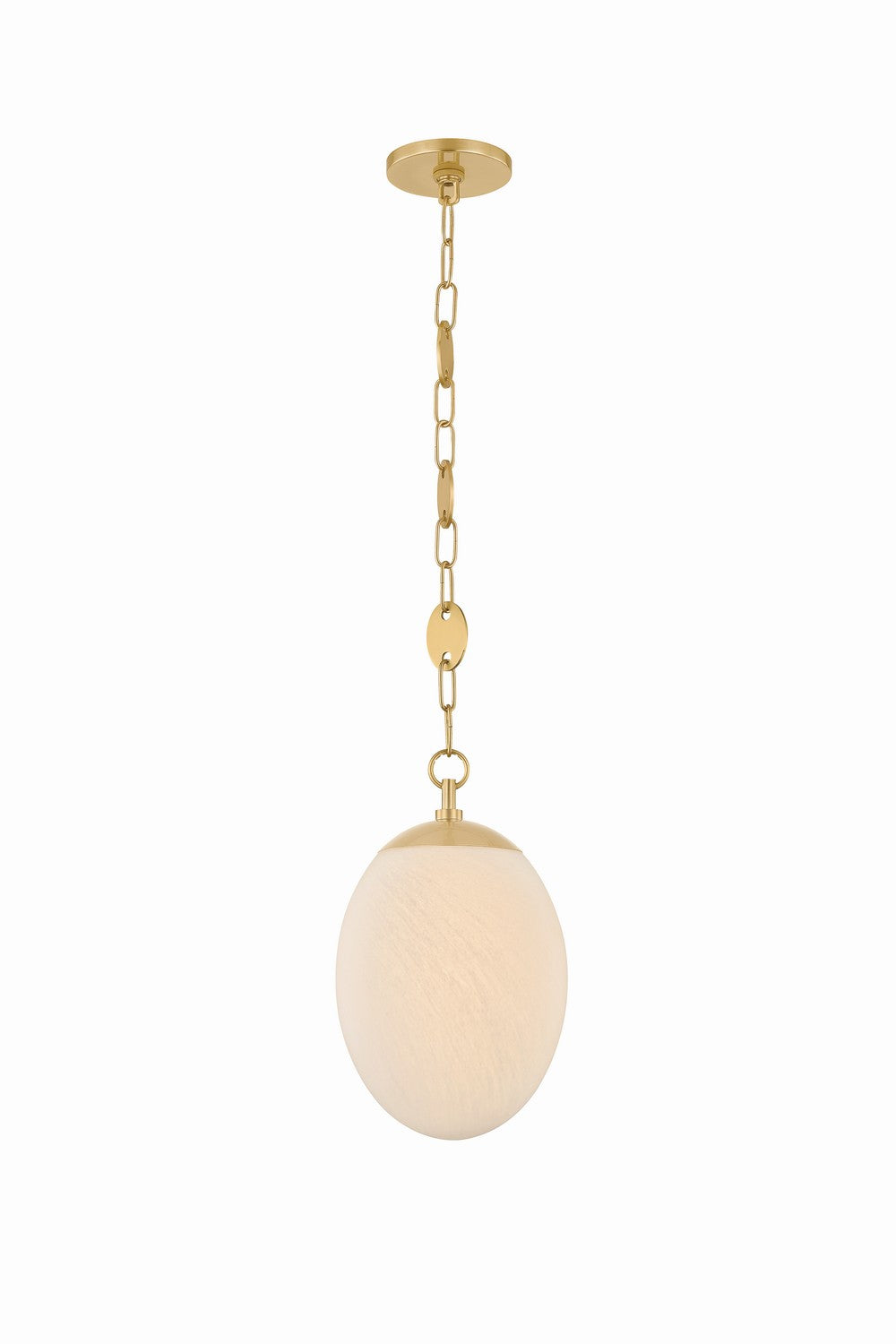 Mitzi Canada - One Light Pendant - Nell - Aged Brass- Union Lighting Luminaires Decor
