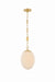 Mitzi Canada - One Light Pendant - Nell - Aged Brass- Union Lighting Luminaires Decor