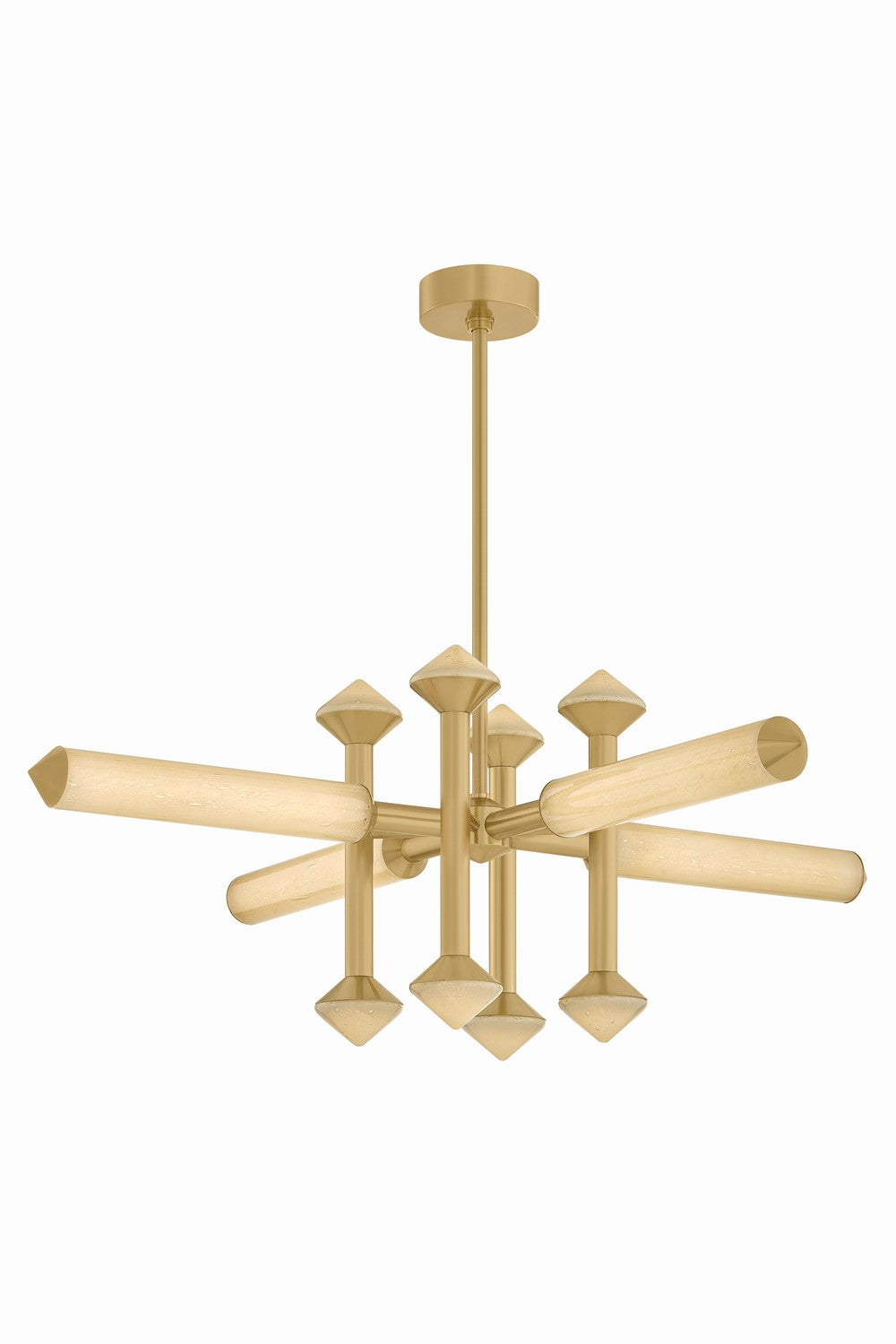 Corbett Lighting Canada - LED Chandelier - Hydra - Vintage Brass- Union Lighting Luminaires Decor