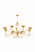 Corbett Lighting Canada - Eight Light Chandelier - Innsbruck - Vintage Gold Leaf- Union Lighting Luminaires Decor