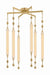 Corbett Lighting Canada - LED Chandelier - Parigi - Vintage Brass- Union Lighting Luminaires Decor