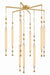 Corbett Lighting Canada - LED Chandelier - Parigi - Vintage Brass- Union Lighting Luminaires Decor