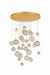 Corbett Lighting Canada - LED Chandelier - Istanbul - Vintage Gold Leaf- Union Lighting Luminaires Decor