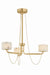 Corbett Lighting Canada - LED Chandelier - Bunda - Vintage Brass- Union Lighting Luminaires Decor