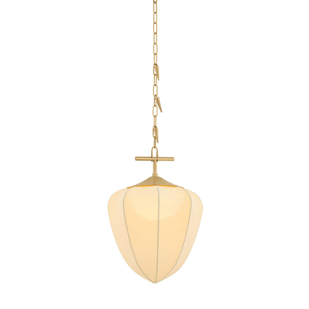 Corbett Lighting Canada - One Light Pendant - Hoshi - Vintage Brass- Union Lighting Luminaires Decor