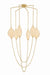 Corbett Lighting Canada - LED Chandelier - Positano - Vintage Brass- Union Lighting Luminaires Decor