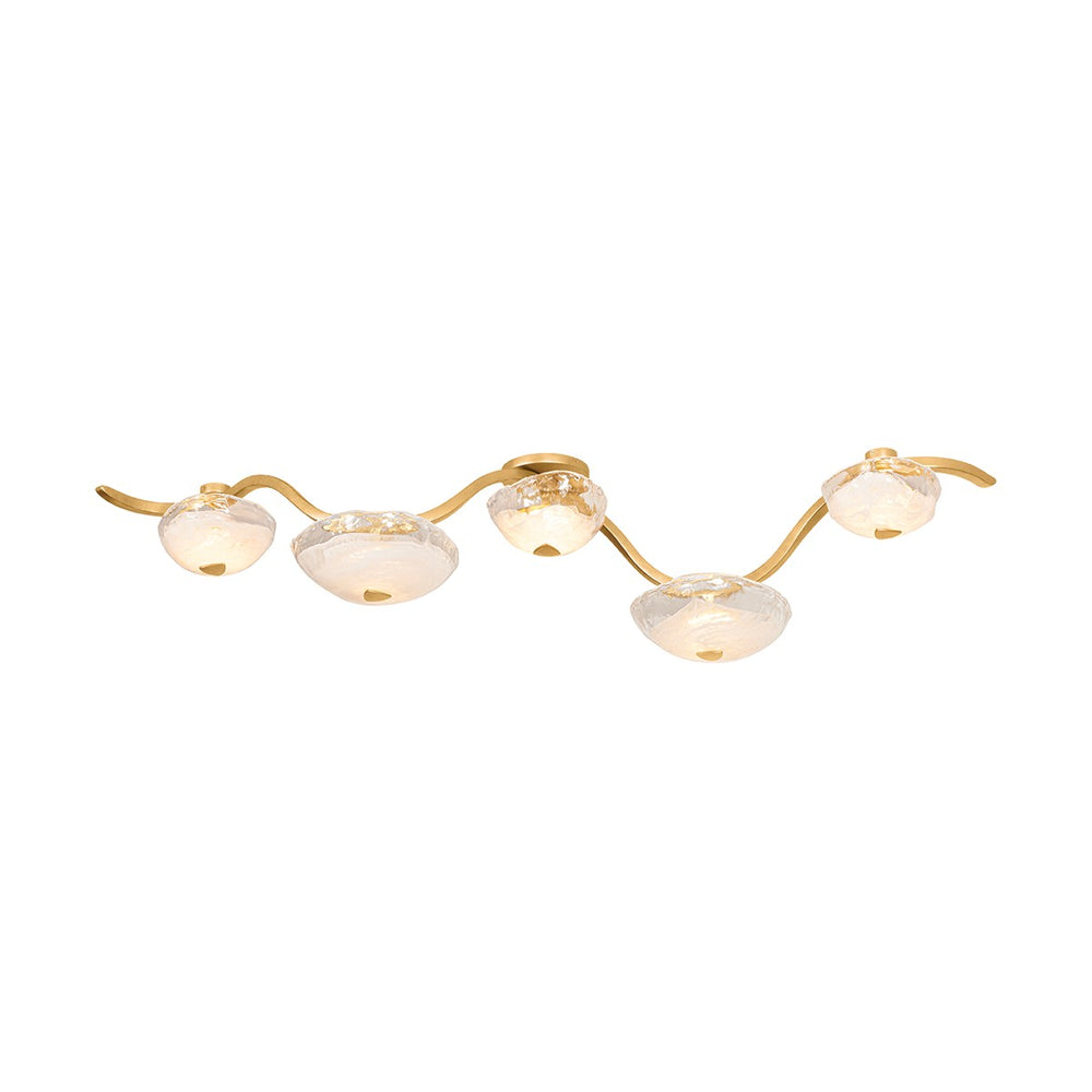 Corbett Lighting Canada - LED Linear - Kune - Vintage Gold Leaf- Union Lighting Luminaires Decor