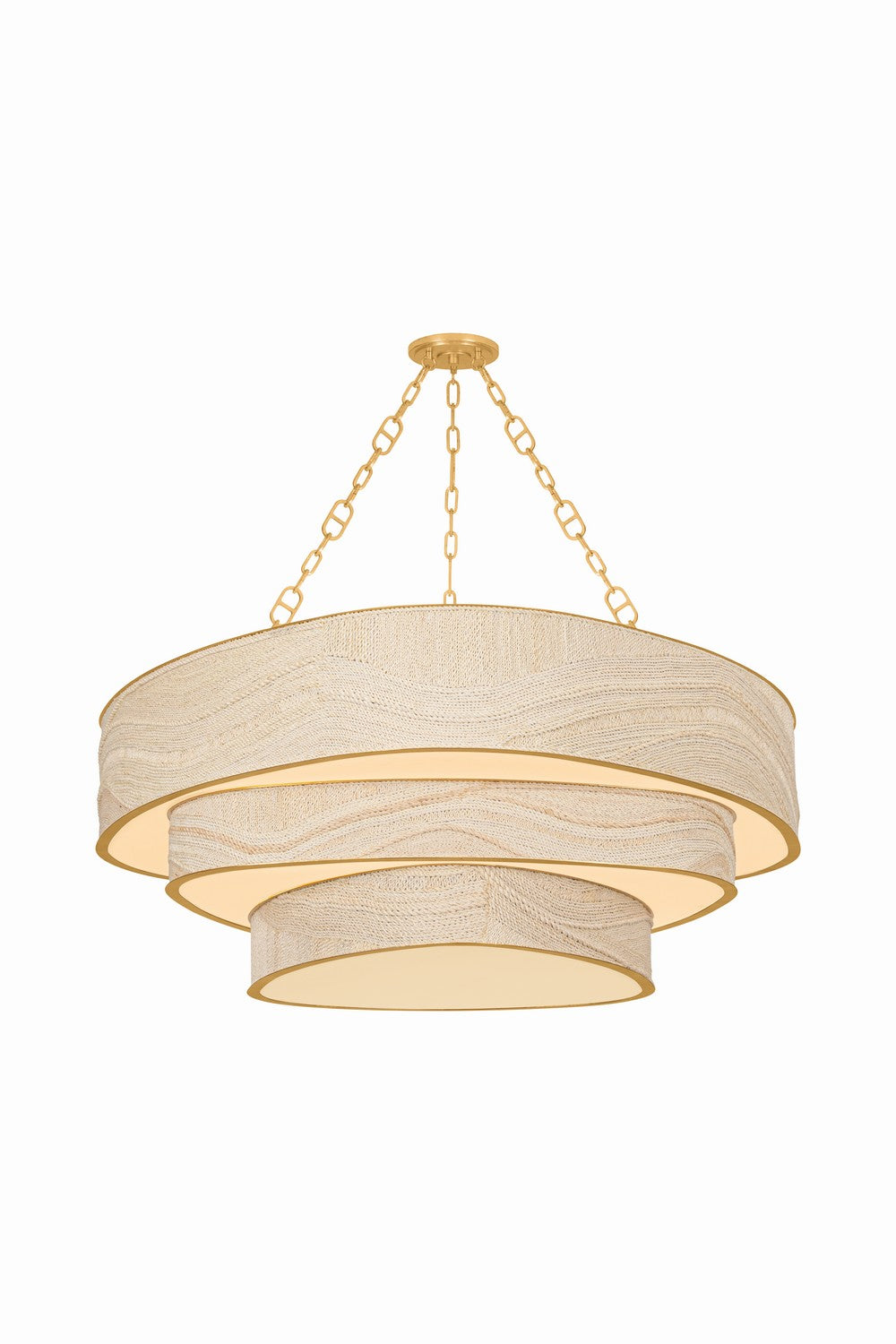 Corbett Lighting Canada - 12 Light Chandelier - Kiso - Vintage Gold Leaf- Union Lighting Luminaires Decor