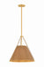 Hudson Valley Canada - Three Light Pendant - Sunside - Aged Brass- Union Lighting Luminaires Decor