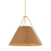 Hudson Valley Canada - Five Light Chandelier - Sunside - Aged Brass- Union Lighting Luminaires Decor