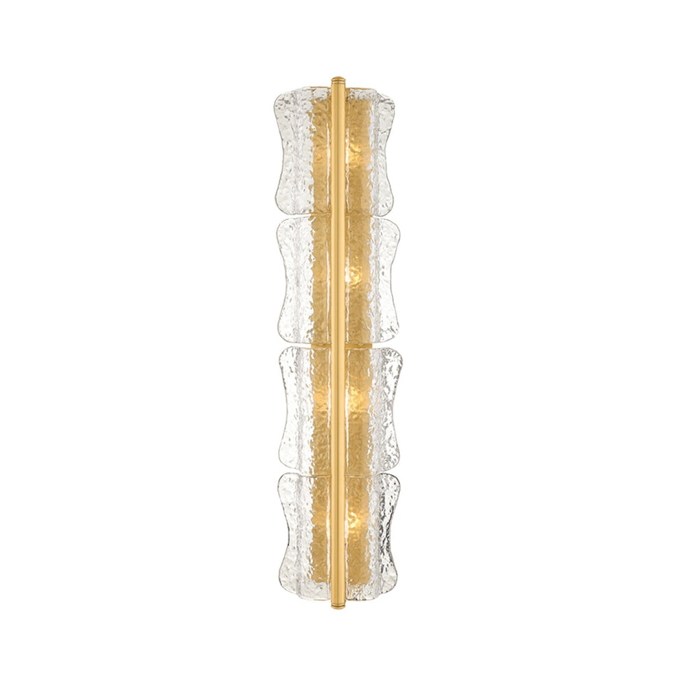 Hudson Valley Canada - Four Light Wall Sconce - Fosterdale - Aged Brass- Union Lighting Luminaires Decor