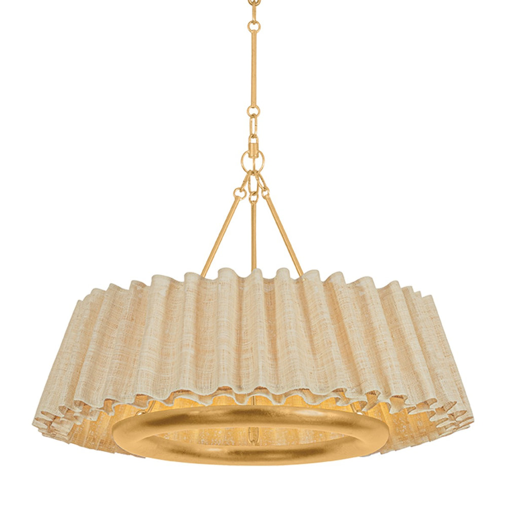 Hudson Valley Canada - LED Chandelier - Beechford - Vintage Gold Leaf- Union Lighting Luminaires Decor
