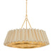 Hudson Valley Canada - LED Chandelier - Beechford - Vintage Gold Leaf- Union Lighting Luminaires Decor