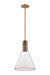 Hudson Valley Canada - One Light Pendant - West Hill - Patina Brass- Union Lighting Luminaires Decor