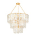 Hudson Valley Canada - 13 Light Chandelier - Tappan - Vintage Gold Leaf- Union Lighting Luminaires Decor