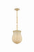 Hudson Valley Canada - One Light Pendant - Nevins - Aged Brass- Union Lighting Luminaires Decor