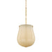 Hudson Valley Canada - One Light Pendant - Nevins - Aged Brass- Union Lighting Luminaires Decor