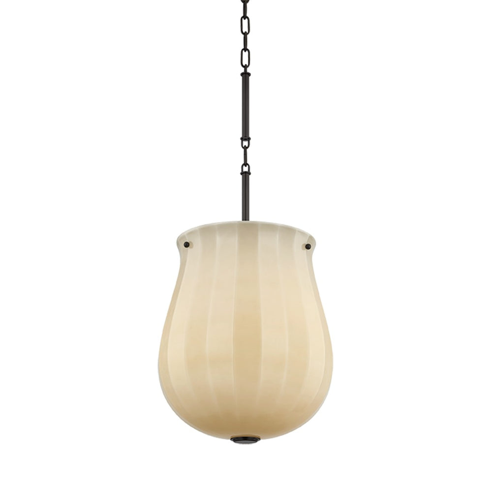 Hudson Valley Canada - One Light Pendant - Nevins - Distressed Bronze- Union Lighting Luminaires Decor