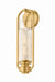 Hudson Valley Canada - One Light Wall Sconce - Binnewater - Aged Brass- Union Lighting Luminaires Decor