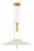 Hudson Valley Canada - LED Pendant - Emmons - Aged Brass- Union Lighting Luminaires Decor