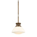 Hudson Valley Canada - One Light Pendant - Bruceville - Historic Bronze- Union Lighting Luminaires Decor