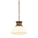 Hudson Valley Canada - One Light Pendant - Bruceville - Historic Bronze- Union Lighting Luminaires Decor