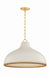 Hudson Valley Canada - One Light Pendant - Southfields - Aged Brass- Union Lighting Luminaires Decor