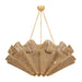 Hudson Valley Canada - Eight Light Chandelier - Hayworth - Vintage Gold Leaf- Union Lighting Luminaires Decor