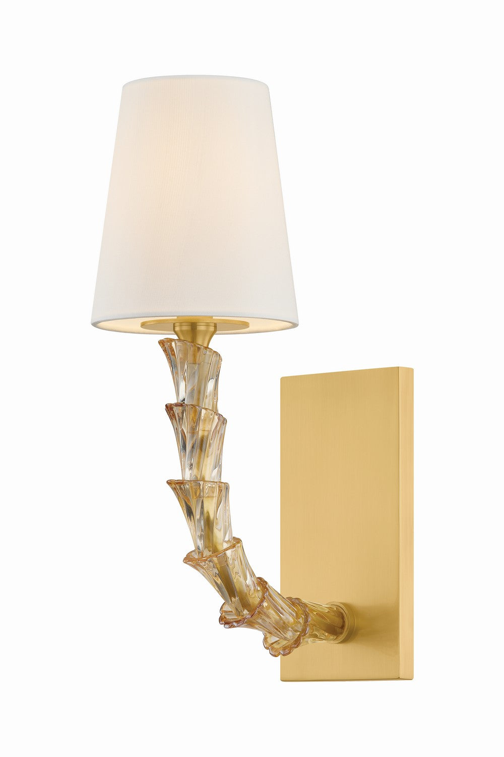 Hudson Valley Canada - One Light Wall Sconce - Calumet - Aged Brass- Union Lighting Luminaires Decor