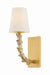 Hudson Valley Canada - One Light Wall Sconce - Calumet - Aged Brass- Union Lighting Luminaires Decor