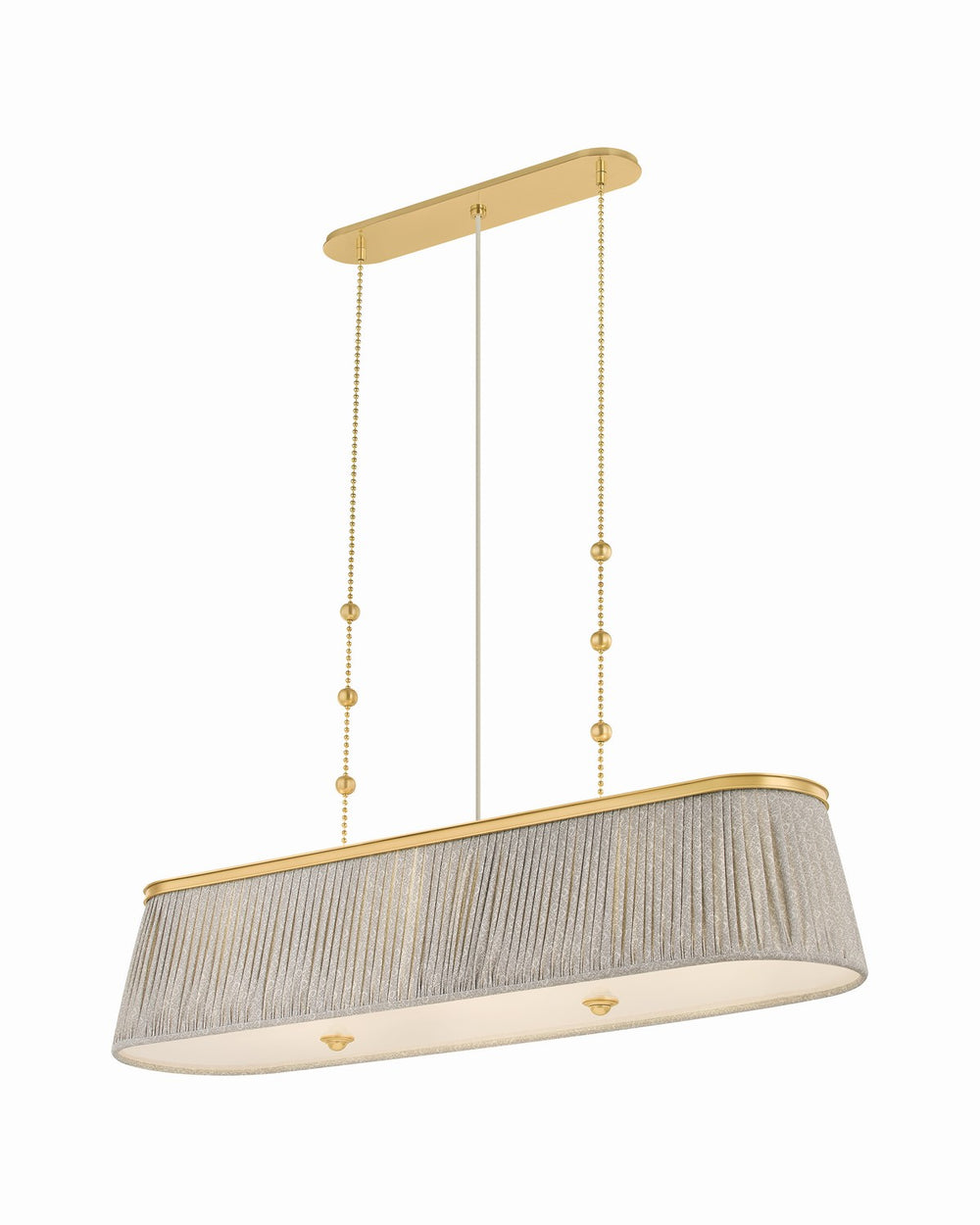 Hudson Valley Canada - Three Light Linear - Valeria - Aged Brass- Union Lighting Luminaires Decor