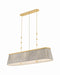 Hudson Valley Canada - Three Light Linear - Valeria - Aged Brass- Union Lighting Luminaires Decor
