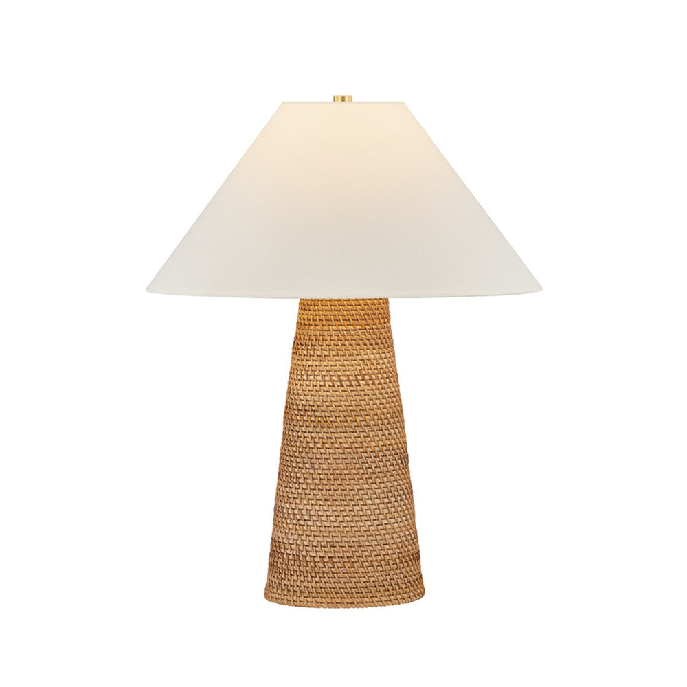 Hudson Valley Canada - One Light Table Lamp - Forest Heights - Aged Brass- Union Lighting Luminaires Decor