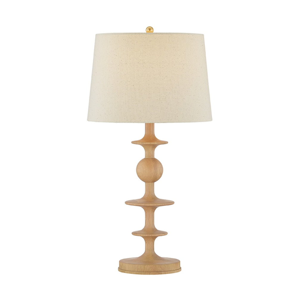Hudson Valley Canada - One Light Table Lamp - Jefferson Heights - Aged Brass- Union Lighting Luminaires Decor