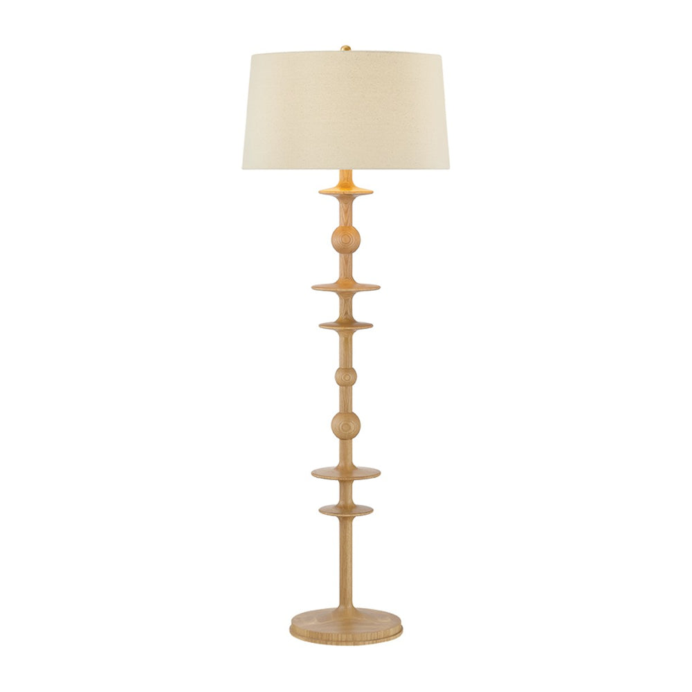 Hudson Valley Canada - One Light Floor Lamp - Jefferson Heights - Aged Brass- Union Lighting Luminaires Decor