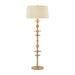 Hudson Valley Canada - One Light Floor Lamp - Jefferson Heights - Aged Brass- Union Lighting Luminaires Decor