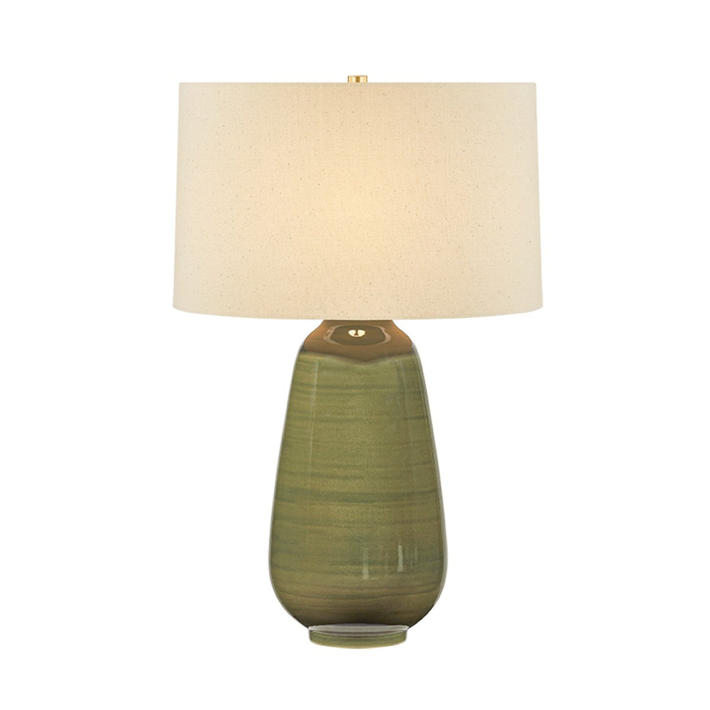 Hudson Valley Canada - One Light Table Lamp - Piermont - Aged Brass- Union Lighting Luminaires Decor