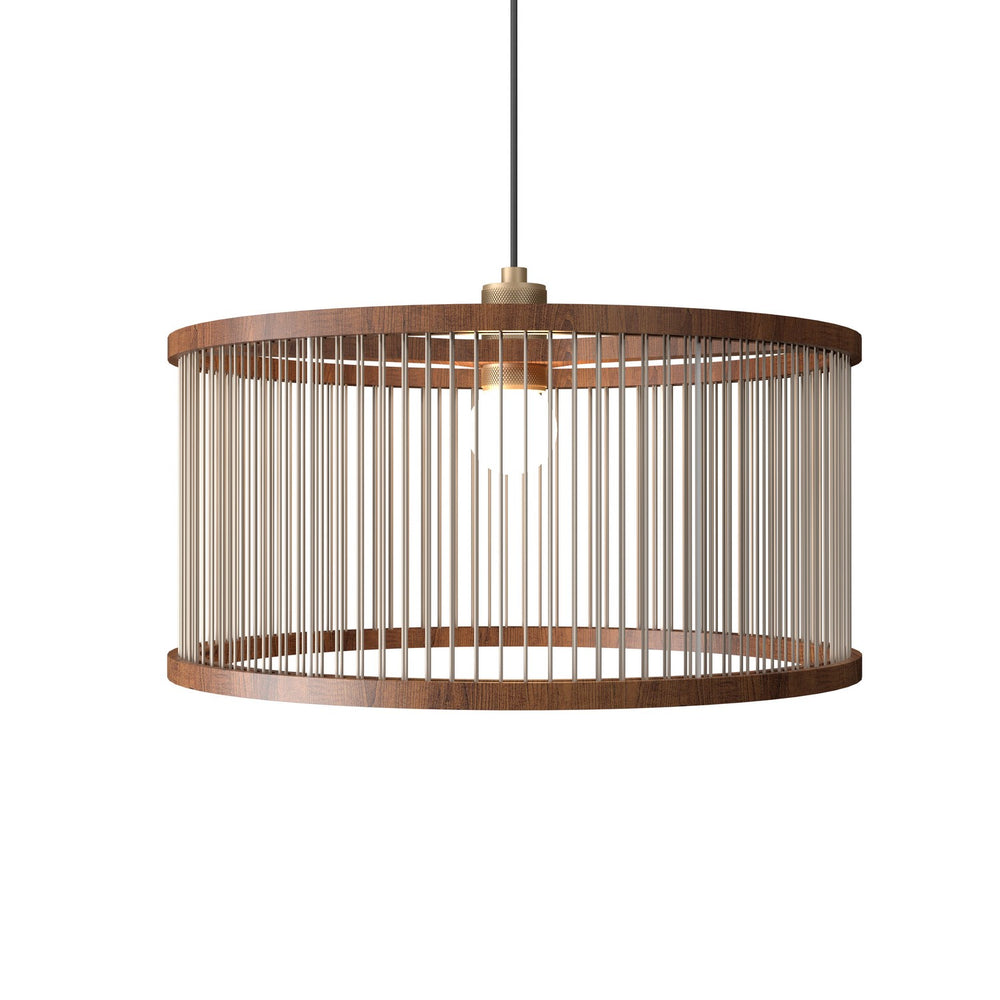 Accord Lighting - One Light Pendant - Corda - Imbuia- Union Lighting Luminaires Decor