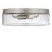 Generation Lighting Canada - Two Light Flush Mount - Rhett - Brushed Nickel- Union Lighting Luminaires Decor