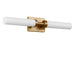Generation Lighting Canada - LED Vanity - Coles - Satin Brass- Union Lighting Luminaires Decor