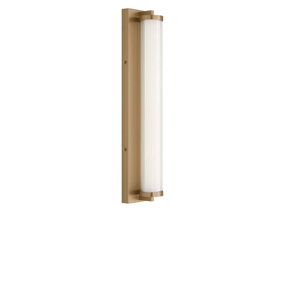 Generation Lighting Canada - LED Vanity - Weston - Satin Brass- Union Lighting Luminaires Decor