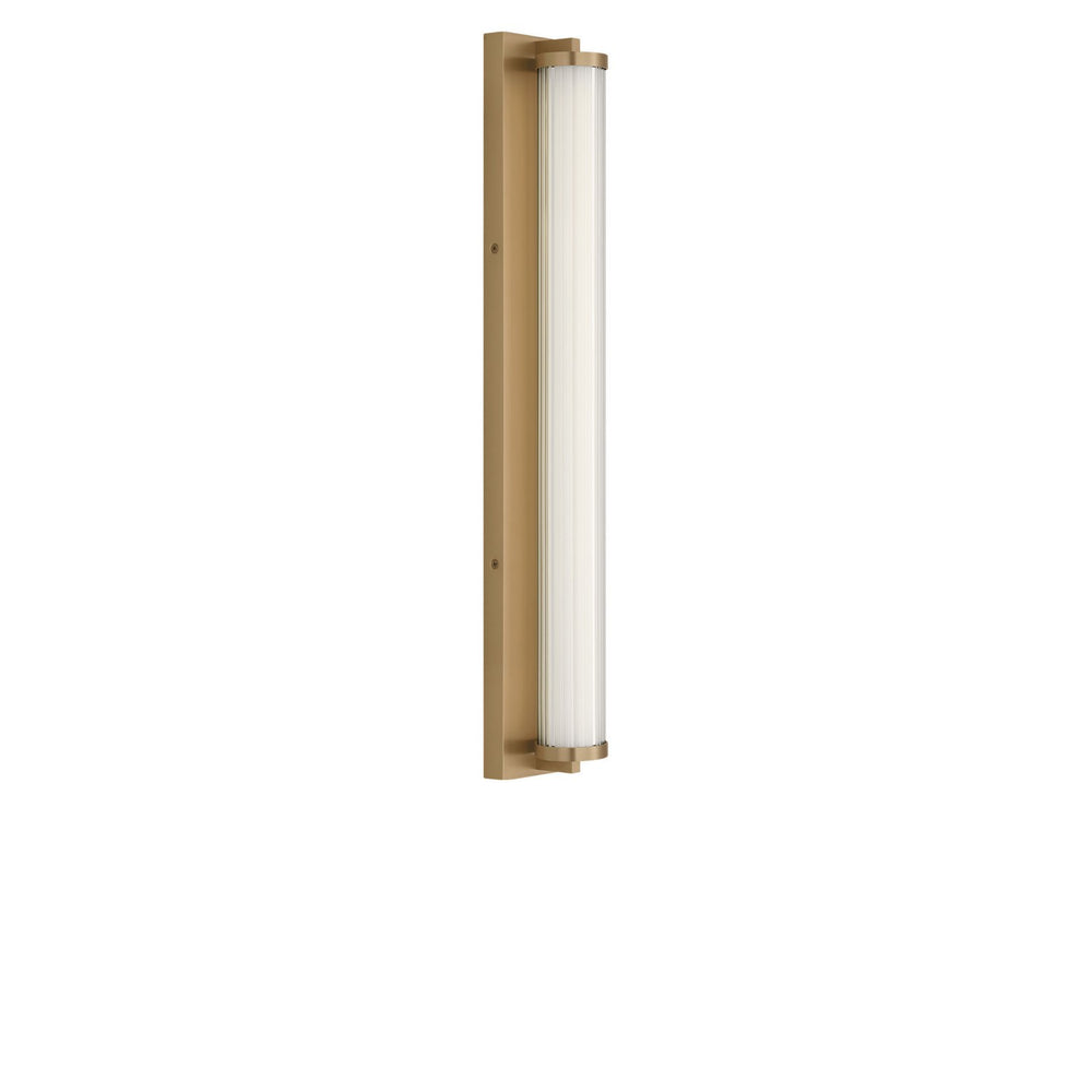 Generation Lighting Canada - LED Vanity - Weston - Satin Brass- Union Lighting Luminaires Decor