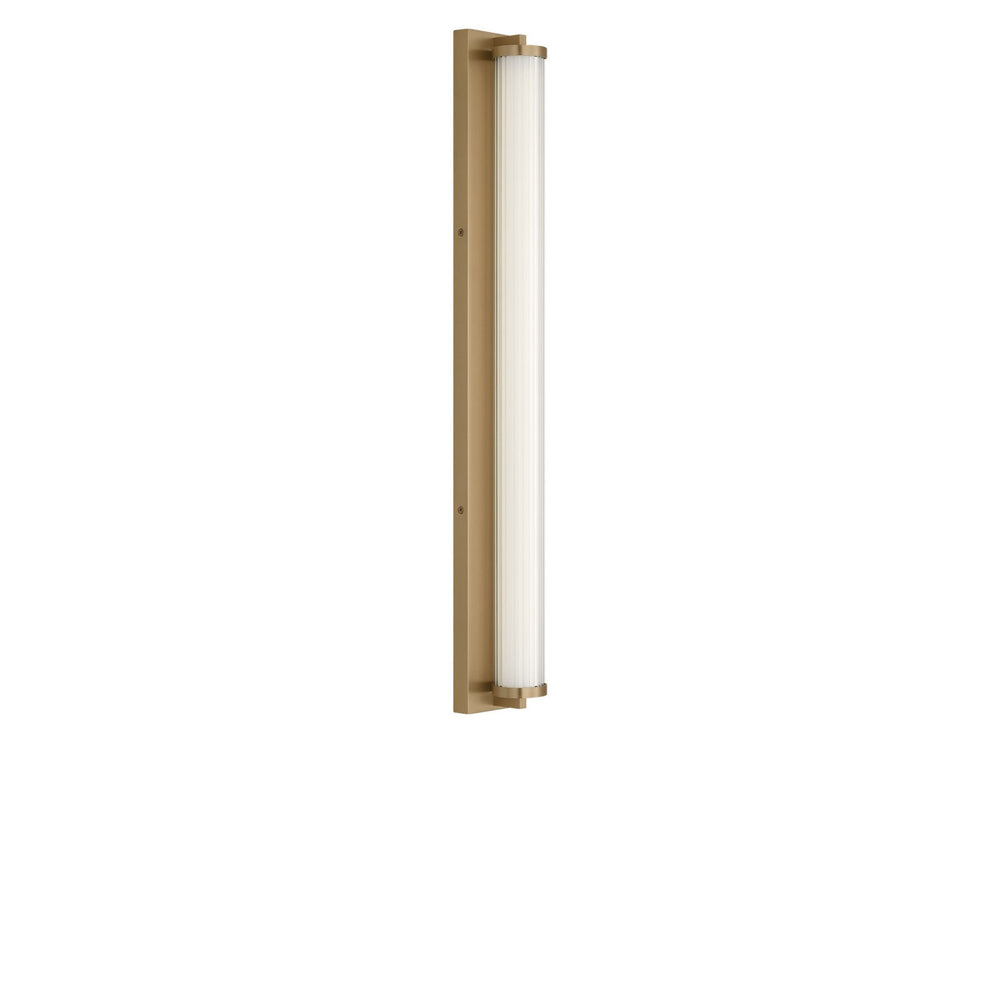 Generation Lighting Canada - LED Vanity - Weston - Satin Brass- Union Lighting Luminaires Decor