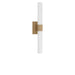 Generation Lighting Canada - LED Vanity - Sarco - Satin Brass- Union Lighting Luminaires Decor