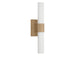Generation Lighting Canada - LED Vanity - Sarco - Satin Brass- Union Lighting Luminaires Decor