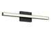 Generation Lighting Canada - LED Vanity - Marque - Midnight Black- Union Lighting Luminaires Decor